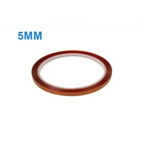 Cinta Adhesiva Térmica Kapton de 5mm - 33m de Longitud