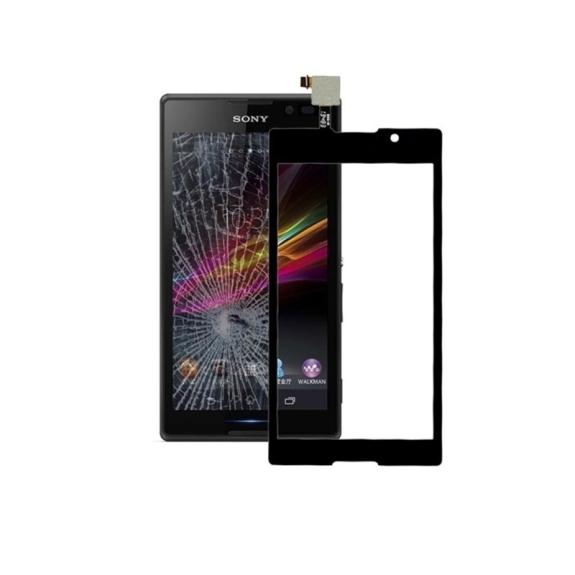 CRISTAL CON DIGITALIZADOR PANTALLA PARA SONY XPERIA C NEGRO