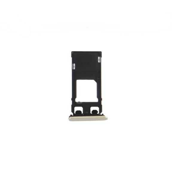 PORTA TARJETA SIM Y MICRO SD PARA SONY XPERIA X DORADO