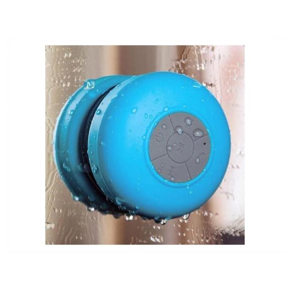 ALTAVOZ ACUATICO DUCHA BAÑO AZUL BLUETOOTH/MANOS LIBRES