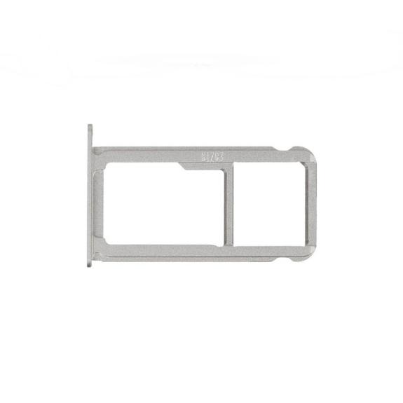 BANDEJA SOPORTE PORTA TARJETAS SIM PARA HUAWEI ASCEND P9 BLANCO