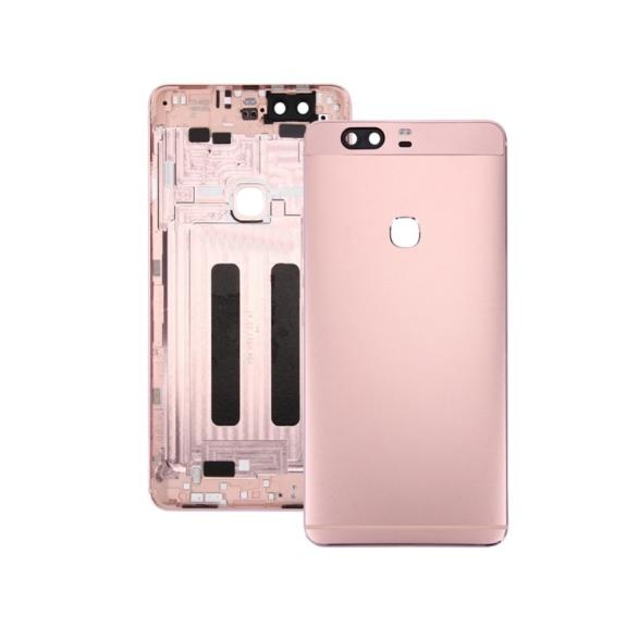 Tapa para Huawei Honor V8 con embellecedor rosado