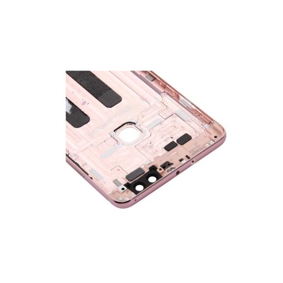 Tapa para Huawei Honor V8 con embellecedor rosado