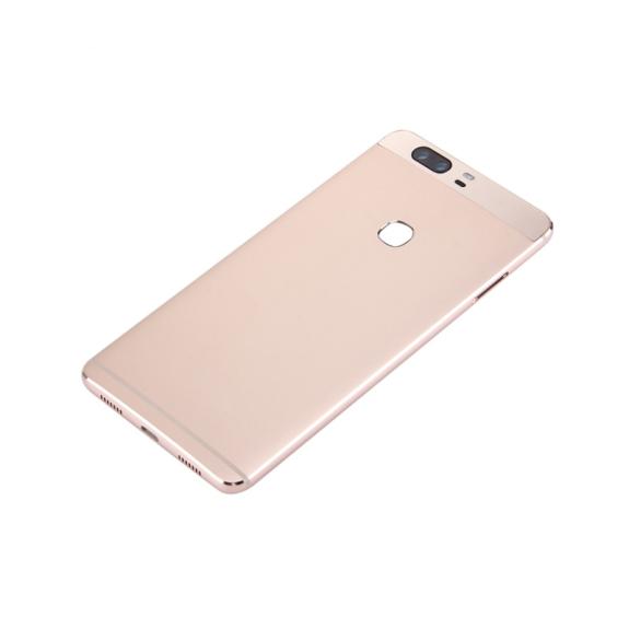 Tapa para Huawei Honor V8 con embellecedor dorado