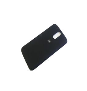 TAPA TRASERA CUBRE BATERIA PARA MOTOROLA MOTO G4 / G4 PLUS NEGRO