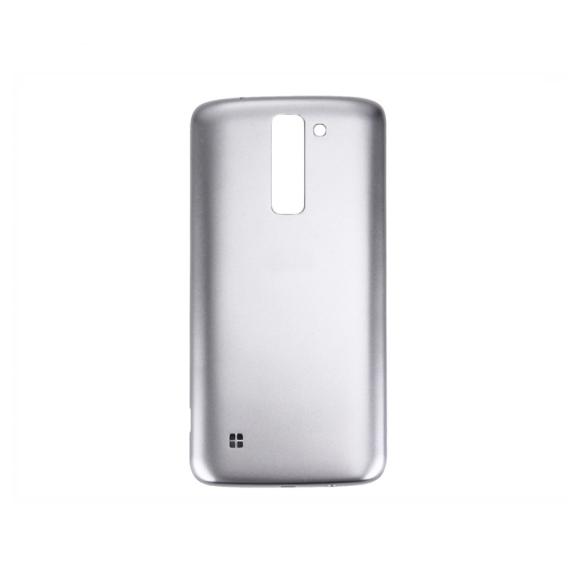 TAPA TRASERA CUBRE BATERIA PARA LG K7 PLATA