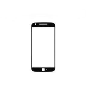 CRISTAL FRONTAL DE PANTALLA PARA MOTOROLA MOTO G4 PLUS NEGRO