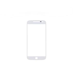 CRISTAL FRONTAL DE PANTALLA PARA MOTOROLA MOTO G4 PLUS BLANCO