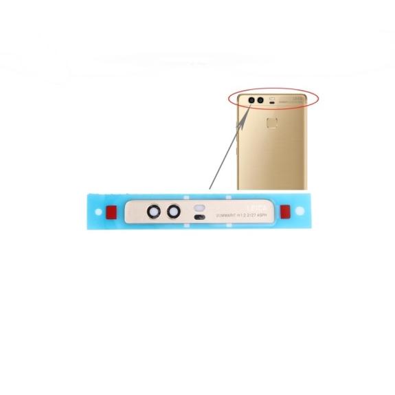 LENTE EMBELLECEDOR DE CAMARA PARA HUAWEI ASCEND P9 DORADO