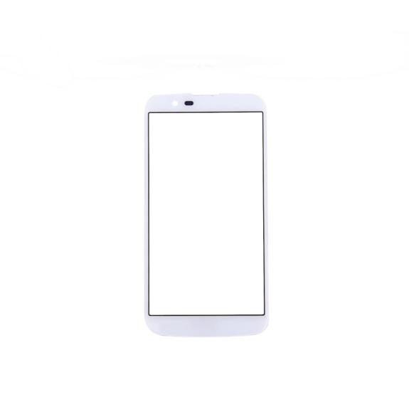 CRISTAL FRONTAL DE PANTALLA PARA LG K10 BLANCO