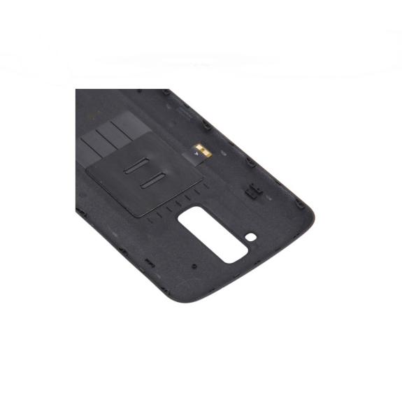 TAPA TRASERA CUBRE BATERIA PARA LG K10 NEGRO CON CHIP NFC