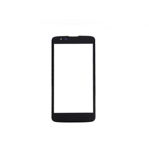 CRISTAL FRONTAL DE PANTALLA PARA LG K8 NEGRO