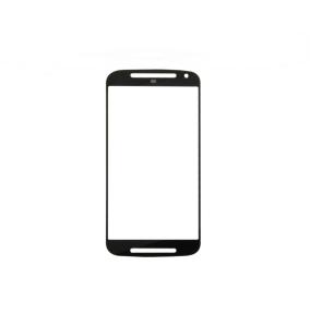 CRISTAL FRONTAL DE PANTALLA PARA MOTOROLA MOTO G2 NEGRO