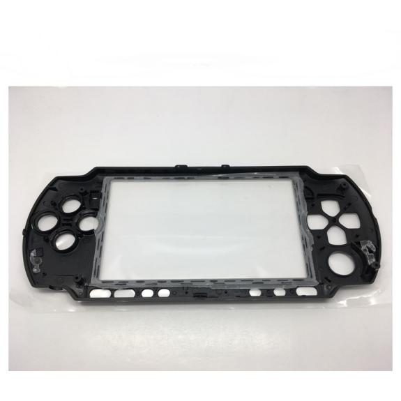 CARCASA DELANTERA FRONTAL PARA PLAYSTATION PSP 3000 NEGRA