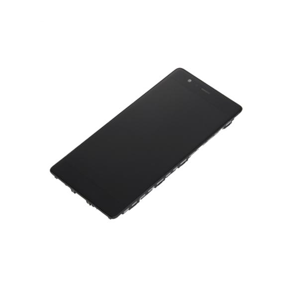 PANTALLA LCD COMPLETA PARA HUAWEI ASCEND P9 NEGRO CON MARCO