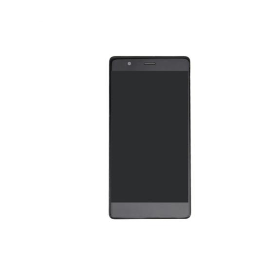 PANTALLA LCD COMPLETA PARA HUAWEI ASCEND P9 NEGRO CON MARCO