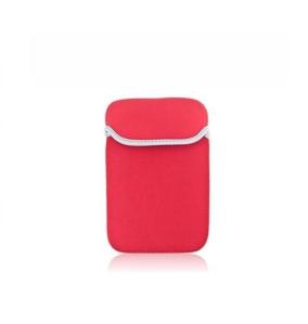 High quality neoprene case for red color tablet