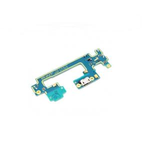 Flex connector plate loading and microphone for HTC One A9