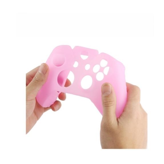 FUNDA SILICONA PARA MANDO XBOX ONE COLOR ROSA