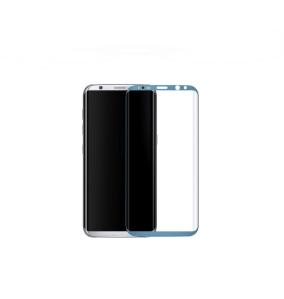 CRISTAL TEMPLADO 3D CURVO PARA SAMSUNG GALAXY S8 PLUS AZUL