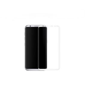 CRISTAL TEMPLADO 3D CURVO PARA SAMSUNG GALAXY S8 PLUS BLANCO