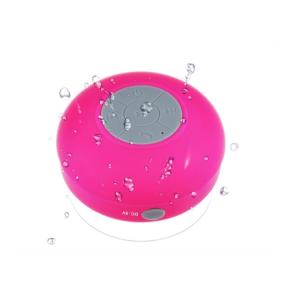 ALTAVOZ ACUÁTICO DUCHA BAÑO ROSA BLUETOOTH/MANOS LIBRES