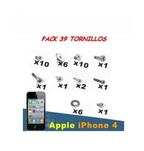 Juego completo de tornillos para iPhone 4 / 4s