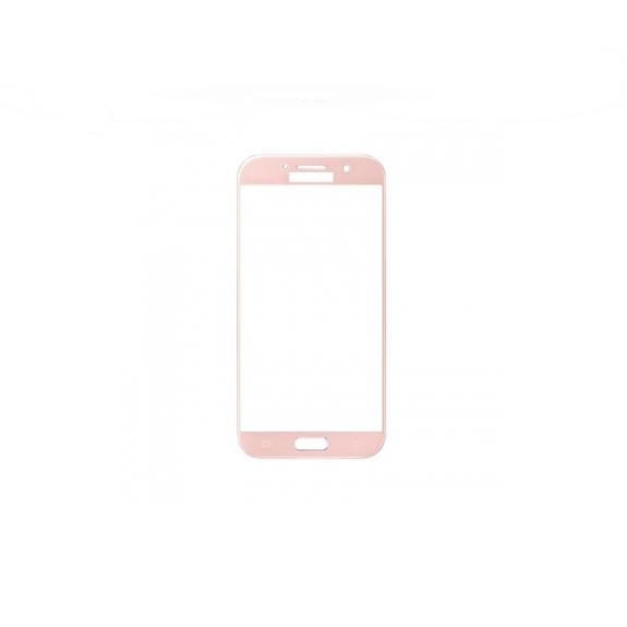 Cristal para Samsung Galaxy A7 2017 rosa