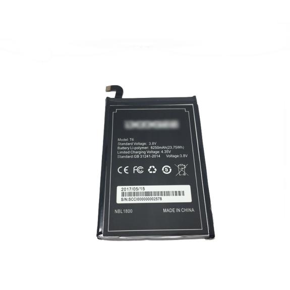 BATERIA INTERNA DE LITIO PARA DOOGEE T6 / T6 PRO