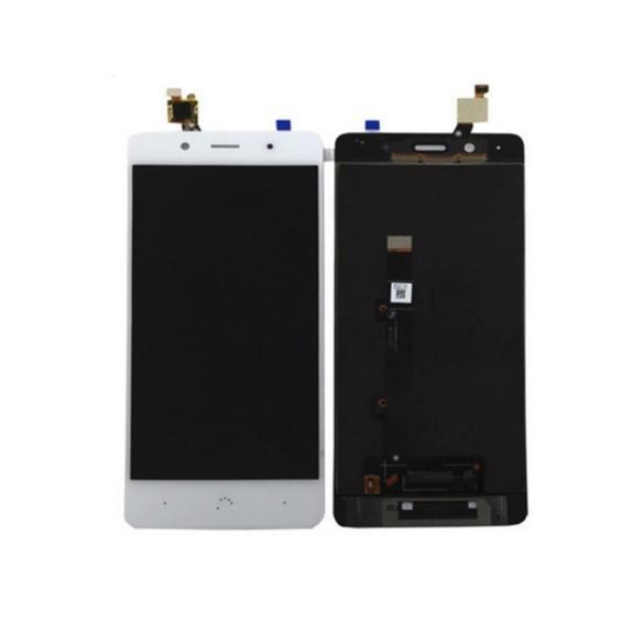 PANTALLA LCD COMPLETA PARA BQ AQUARIS X5 PLUS BLANCO SIN MARCO