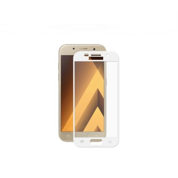 CRISTAL TEMPLADO 3D BLANCO PARA SAMSUNG GALAXY A5 2017