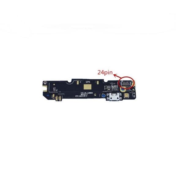 DOCK DE CARGA/MICROFONO PARA XIAOMI REDMI NOTE 3/3 PRO (24 PIN)