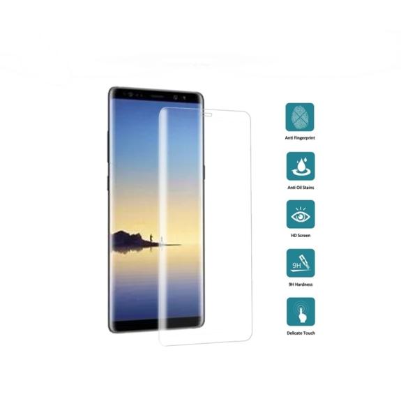 CRISTAL TEMPLADO 3D TRANSPARENTE PARA SAMSUNG GALAXY NOTE 8