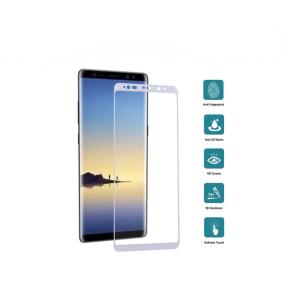 CRISTAL TEMPLADO 3D BLANCO PARA SAMSUNG GALAXY NOTE 8