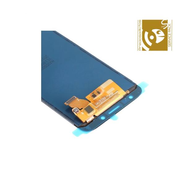 Pantalla para Samsung Galaxy J7 2017 / J7 Pro azul sin marco