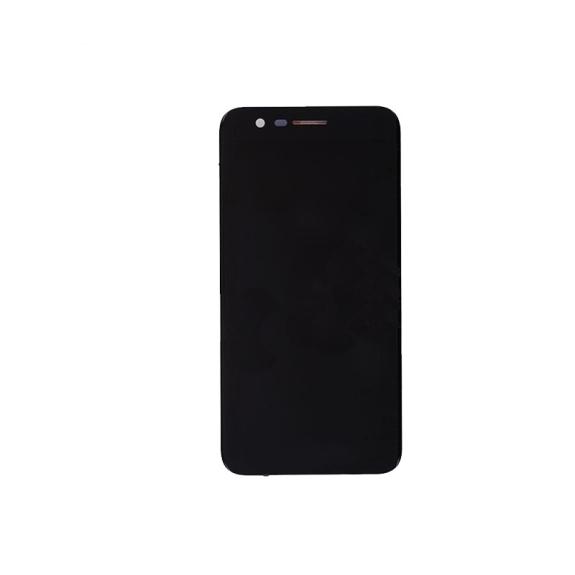 PANTALLA TACTIL LCD COMPLETA PARA LG K10 2017 NEGRO CON MARCO