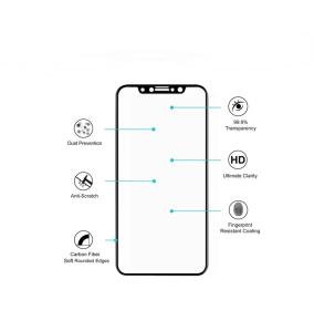 3D tempered glass for iphone x / xs / 11 pro black