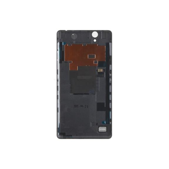 TAPA TRASERA CUBRE BATERIA PARA SONY XPERIA C4 NEGRO