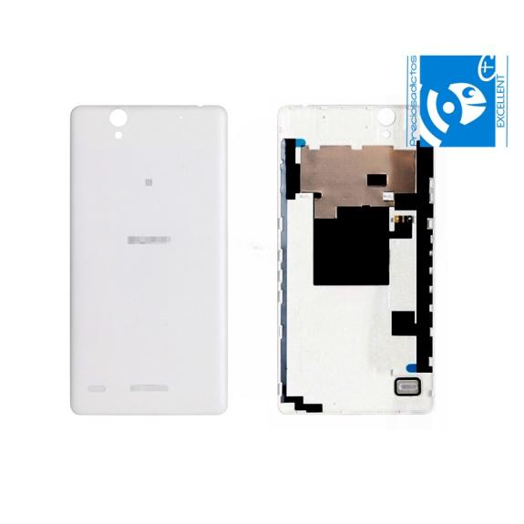 TAPA TRASERA CUBRE BATERIA PARA SONY XPERIA C4 BLANCO