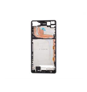 MARCO INTERMEDIO/CHASIS PARA SONY XPERIA X BLANCO-GRIS