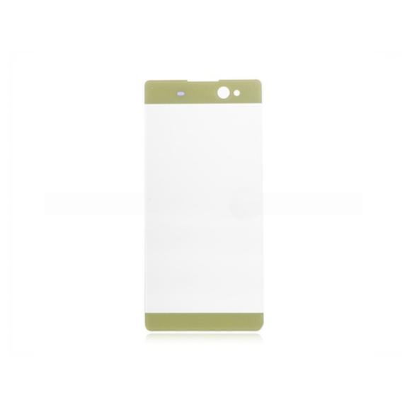 CRISTAL FRONTAL DE PANTALLA PARA SONY XPERIA C6/XA ULTRA DORADO