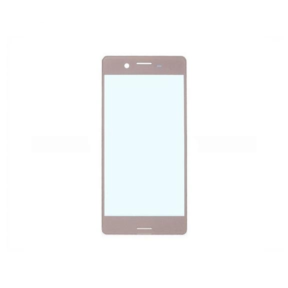 CRISTAL FRONTAL PANTALLA PARA SONY XPERIA X PERFORMANCE DORADO