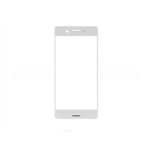 CRISTAL FRONTAL PANTALLA PARA SONY XPERIA X PERFORMANCE BLANCO