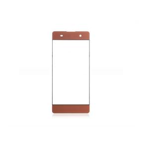 CRISTAL FRONTAL DE PANTALLA PARA SONY XPERIA XA ORO ROSADO