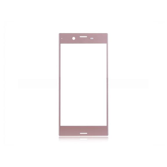 CRISTAL FRONTAL DE PANTALLA PARA SONY XPERIA XZ ORO ROSADO