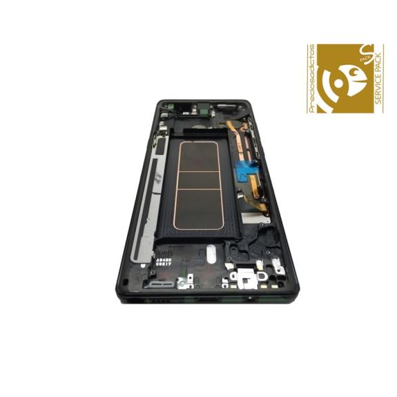 Pantalla SERVICE PACK para Samsung Galaxy Note 8 negro
