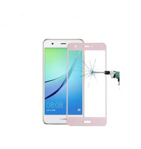 PROTECTOR DE PANTALLA CRISTAL TEMPLADO 3D ROSA PARA HUAWEI NOVA