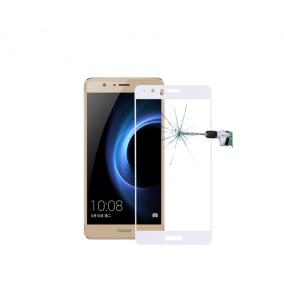 PROTECTOR CRISTAL TEMPLADO 3D BLANCO PARA HUAWEI HONOR V8