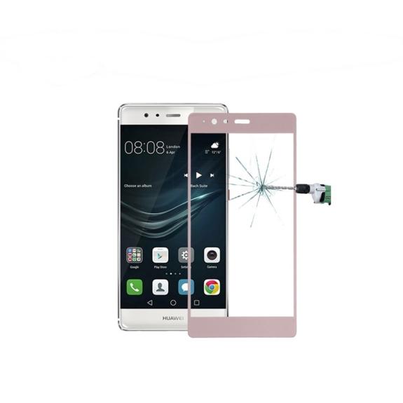 PROTECTOR PANTALLA CRISTAL TEMPLADO 3D ROSA PARA HUAWEI P9 PLUS