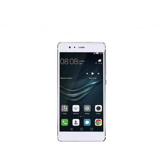 PROTECTOR CRISTAL TEMPLADO 3D BLANCO PARA HUAWEI P9 PLUS